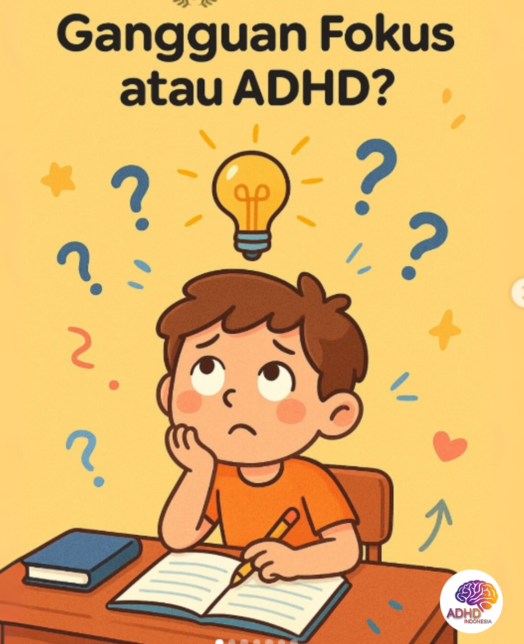 ADHD dan Kesulitan Fokus Anak: Edukasi untuk Keluarga di Provinsi Banten